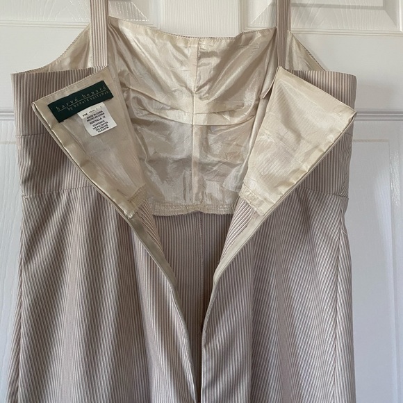 harvé benard by benard holtzman gold dress sz 12 - Picture 5 of 13